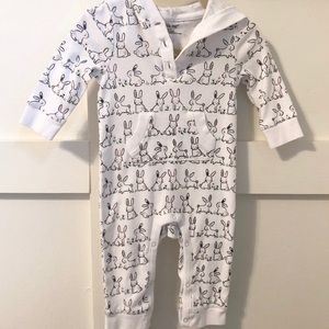 Little Me Bunny Romper